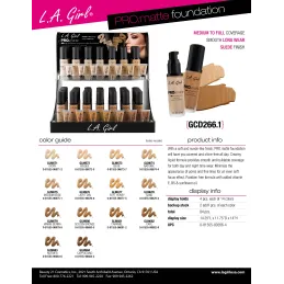  L.A. Girl - PRO Matte Foundation - Ivory 