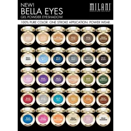 Milani Bella Eyes Gel Powder - Bella Chiffon - cień do powiek