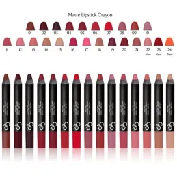 Matowa pomadka w kredce - Golden Rose -Matte Crayon Lipstick - 19