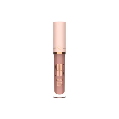  Błyszczyk do ust Nude Look - Golden Rose - Natural Shine Lipgloss - 01