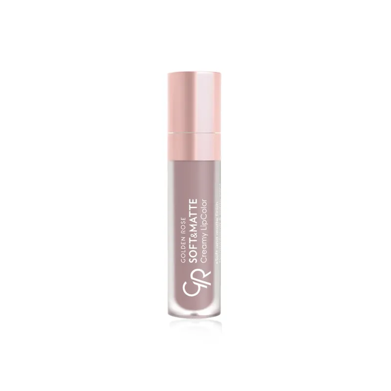 Pomadka matowa - Golden Rose - Soft & Matte Creamy Lip Color - 101