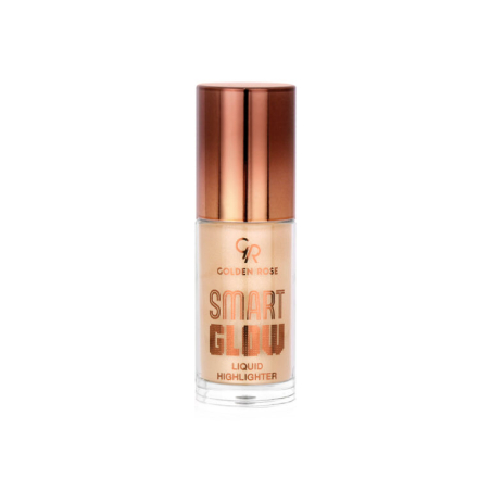 Rozświetlacz w płynie do twarzy i dekoltu - Golden Rose - Smart Glow Liquid Highlighter- 202