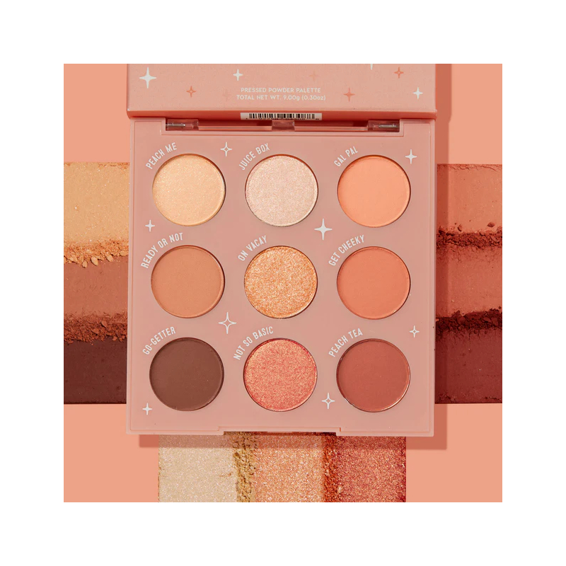 Paleta cieni Colourpop - Baby Got Peach - Pressed Powder Shadow Palette