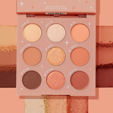 Paleta cieni Colourpop - Baby Got Peach - Pressed Powder Shadow Palette