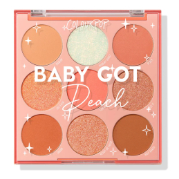 Paleta cieni Colourpop - Baby Got Peach - Pressed Powder Shadow Palette