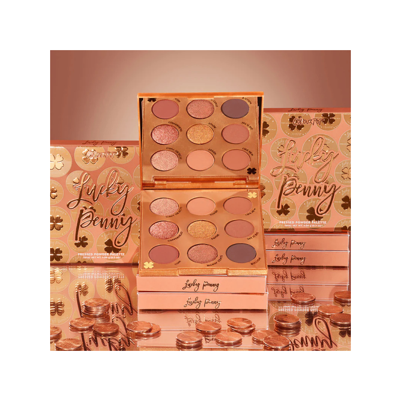 Paleta cieni Colourpop -  Lucky Penny- Pressed Powder Shadow Palette