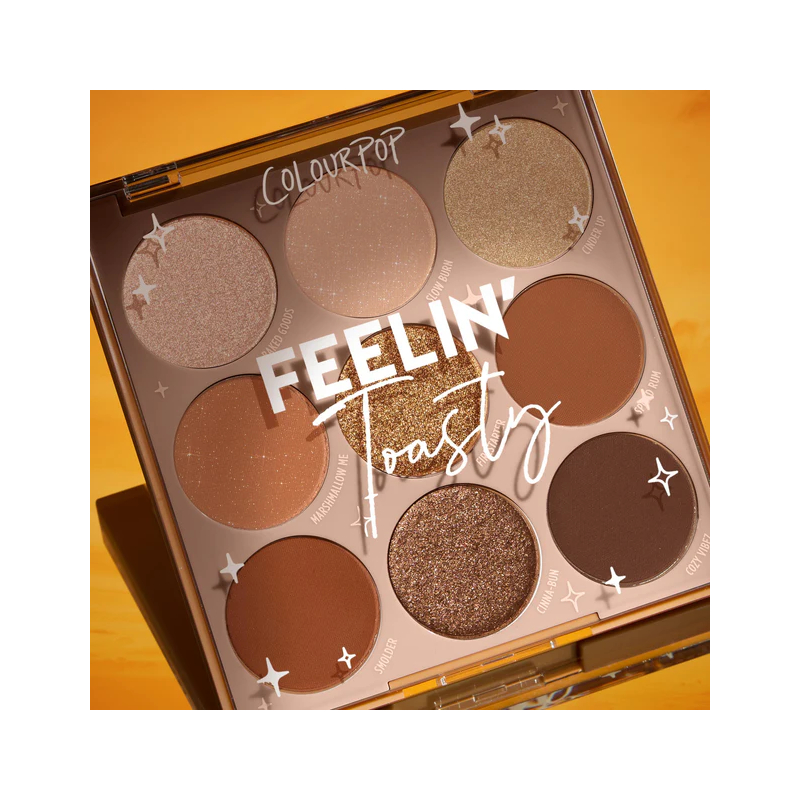 Paleta cieni Colourpop - Feelin' Toasty- Pressed Powder Shadow Palette