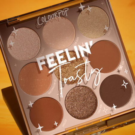 Paleta cieni Colourpop - Feelin' Toasty- Pressed Powder Shadow Palette