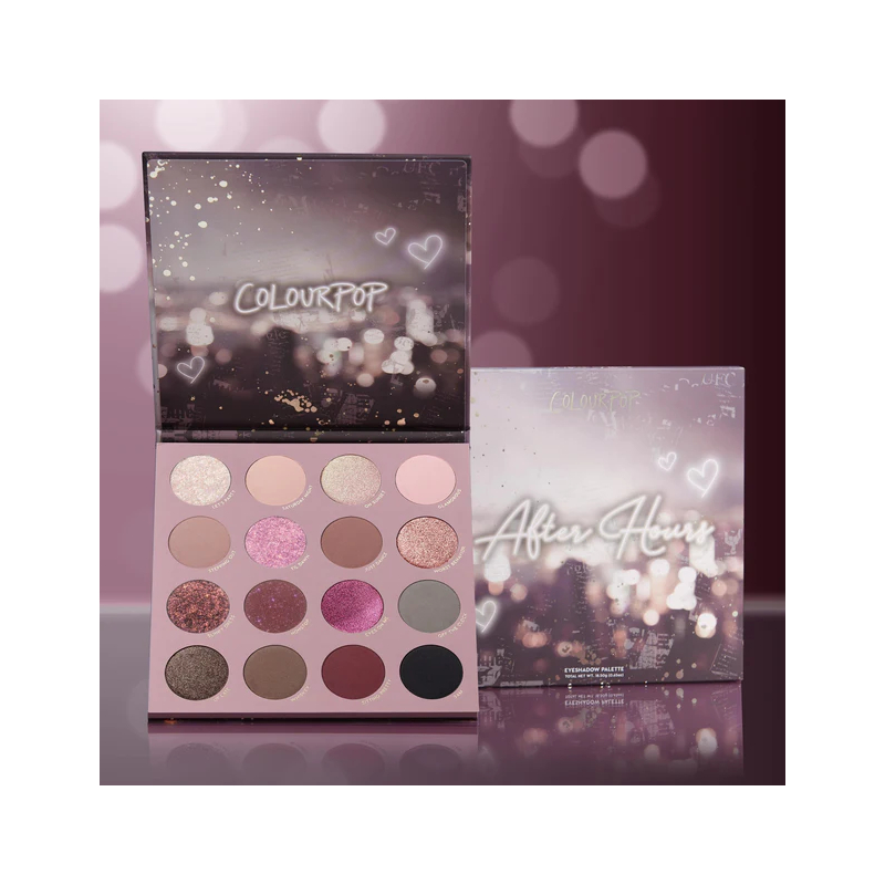 Paleta cieni Colourpop - After Hours - Pressed Powder Shadow Palette