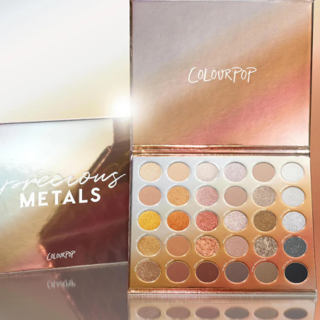 Paleta cieni Colourpop - Precious Metals - Pressed Powder Shadow Palette