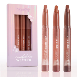 Zestaw pomadek  ColourPop - Cuddle Weather - Nude lipstick kit