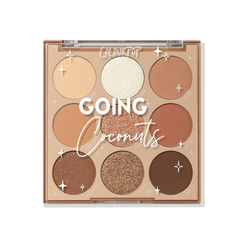 Paleta cieni Colourpop - Going Coconuts - Pressed Powder Shadow Palette