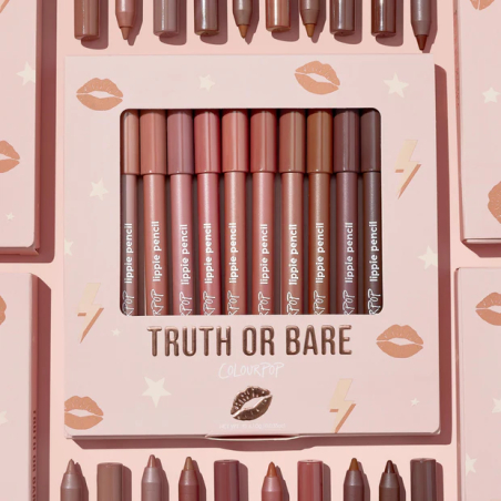 Zestaw konturówek do ust ColourPop Lippie Pencil  - Truth or Bare