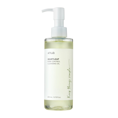 Olejek do Oczyszczania Twarzy - Anua - Heartleaf Pore Control Cleansing Oil - 200ml