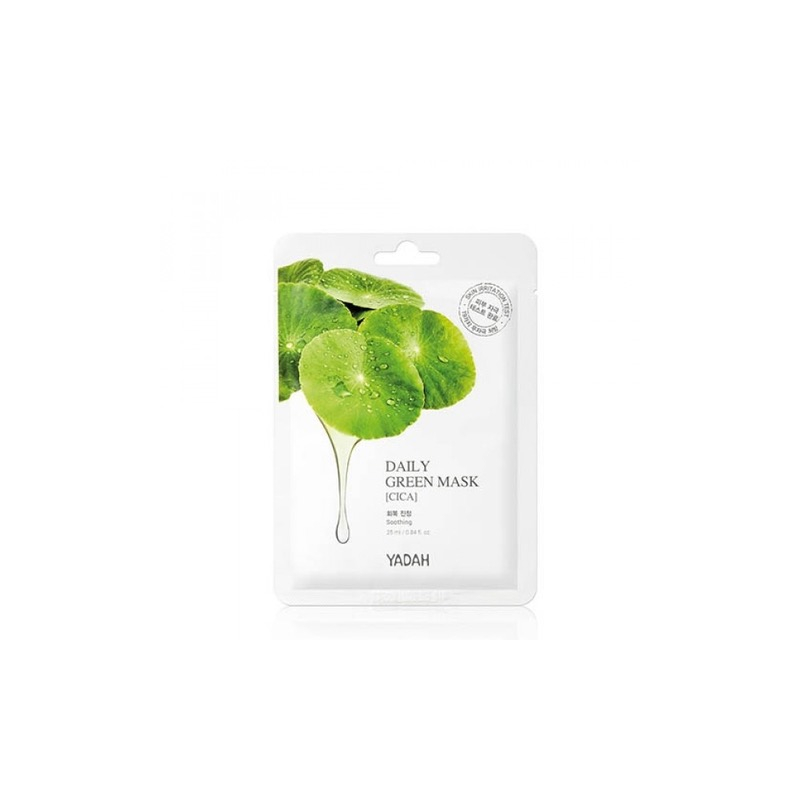 Maska w Płachcie - YADAH - Daily Green Mask Cica - 25ml