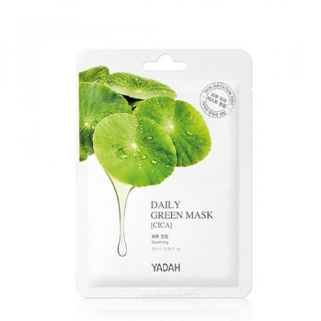 Maska w Płachcie - YADAH - Daily Green Mask Cica - 25ml
