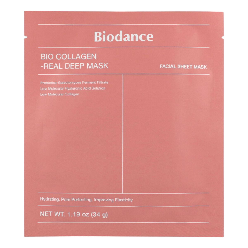Kolagenowa maska do twarzy - BIODANCE - Bio-Collagen Real Deep Mask - 34g