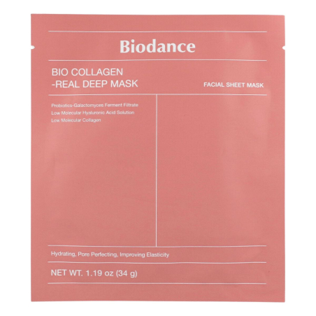 Kolagenowa maska do twarzy - BIODANCE - Bio-Collagen Real Deep Mask - 34g