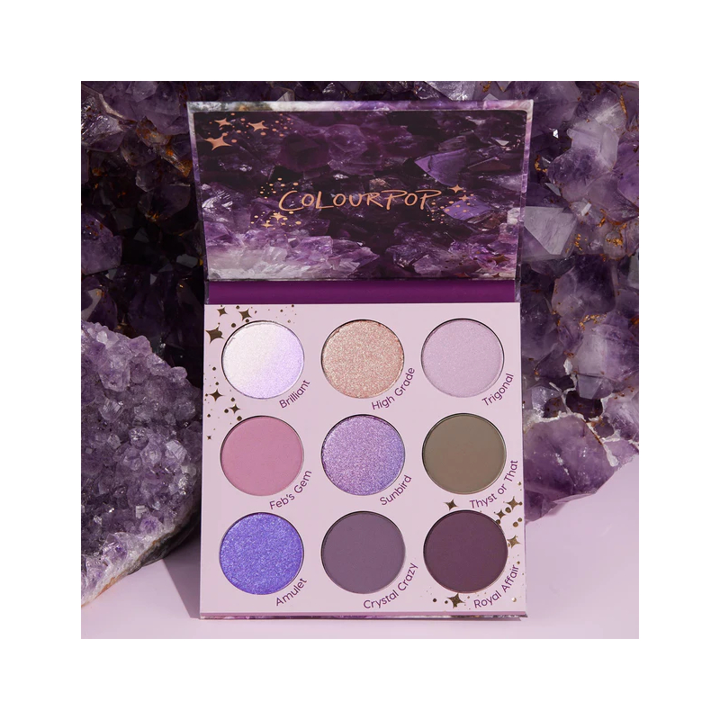 Paleta cieni Colourpop - All Amethyst - Pressed Powder Shadow Palette