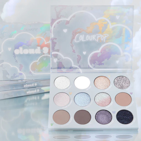 Paleta cieni Colourpop - Cloud 9 - Pressed Powder Shadow Palette