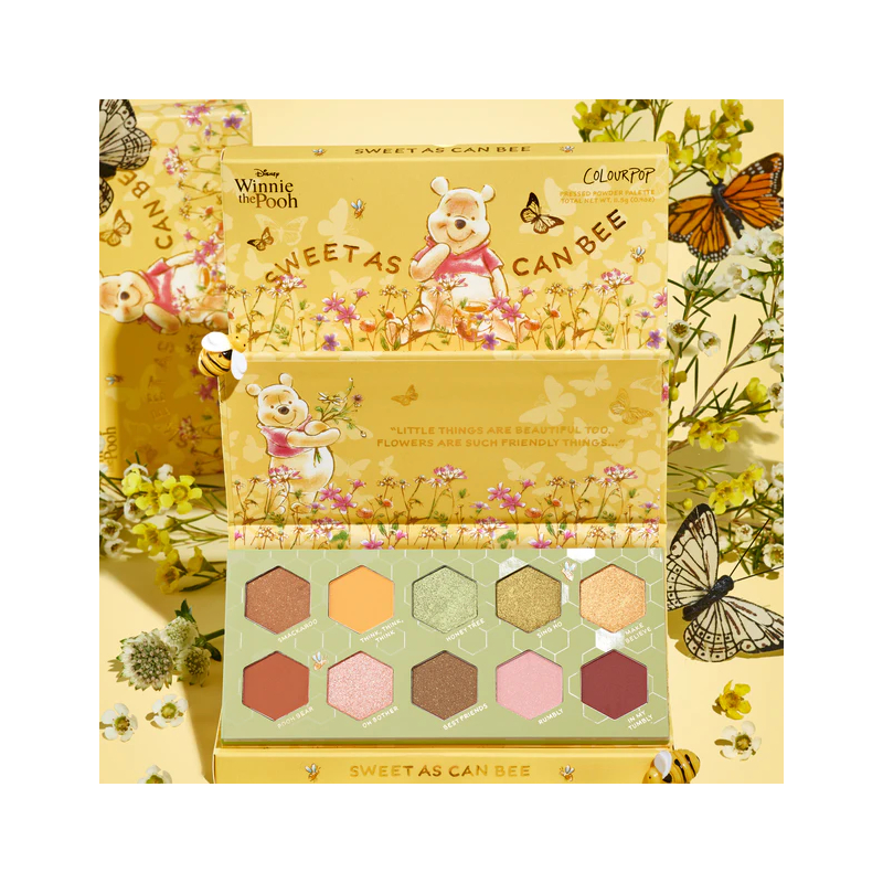 Paleta cieni Colourpop - Sweet As Can Bee - Pressed Powder Shadow Palette