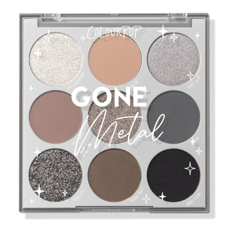 Paleta cieni Colourpop - Gone Metal - Pressed Powder Shadow Palette
