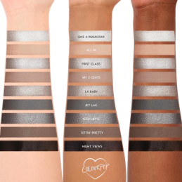 Paleta cieni Colourpop - Gone Metal - Pressed Powder Shadow Palette
