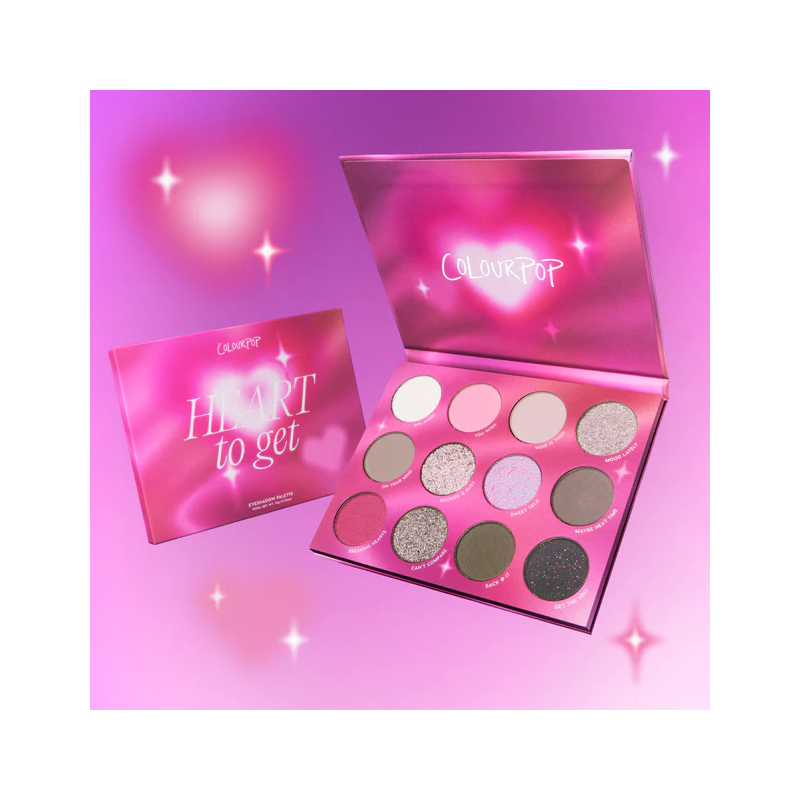 Paleta cieni Colourpop - Heart to Get - Pressed Powder Shadow Palette