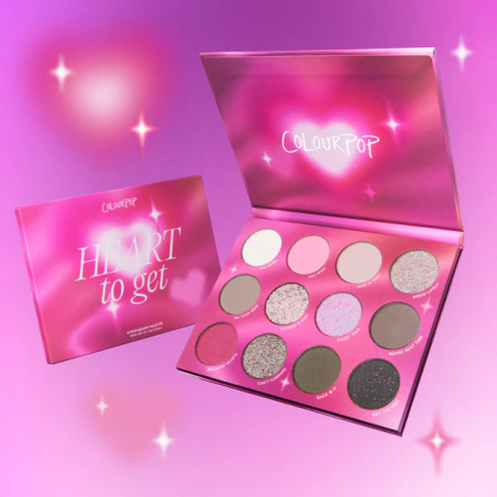 Paleta cieni Colourpop - Heart to Get - Pressed Powder Shadow Palette