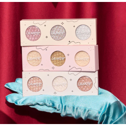 Zestaw cieni ColourPop - Matcha and Mochi- Super Shock Shadow Trio Kit