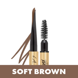 Kredka do brwi L.A. Girl - Brow Saber Eyebrow Shaping Pencil - Soft Brown