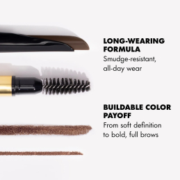 Kredka do brwi L.A. Girl - Brow Saber Eyebrow Shaping Pencil - Soft Brown