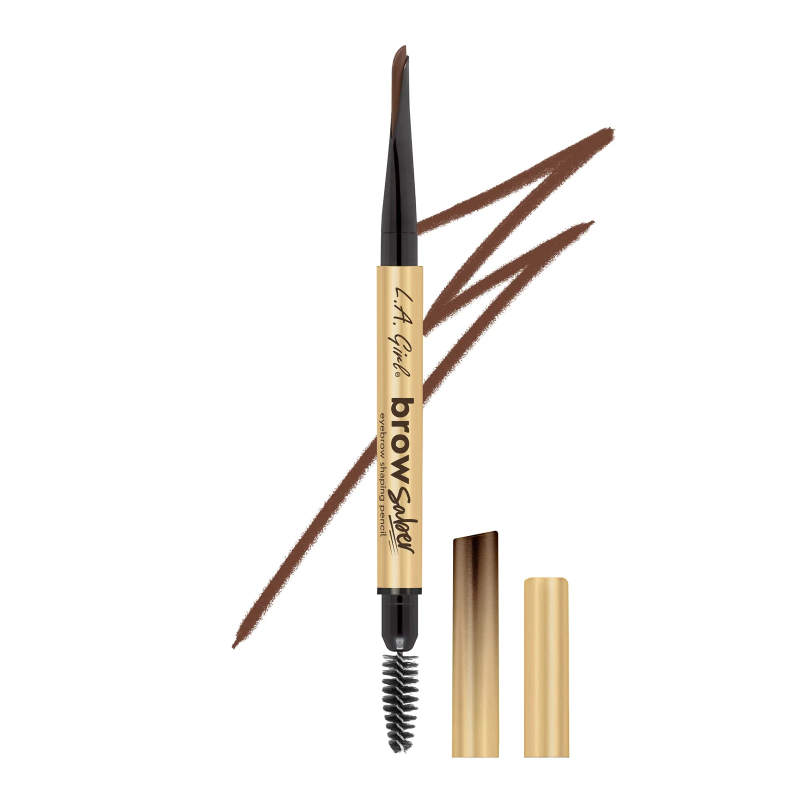 Kredka do brwi L.A. Girl - Brow Saber Eyebrow Shaping Pencil - Medium Brown
