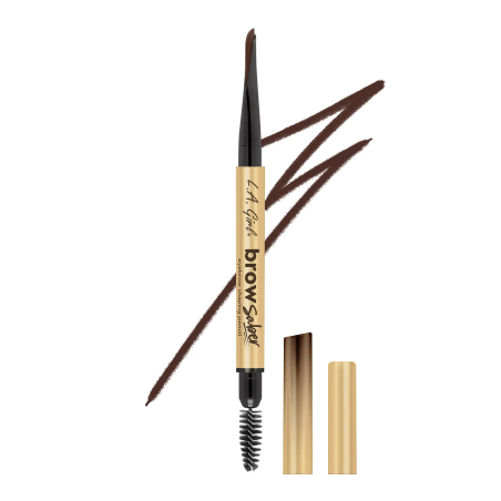 Kredka do brwi L.A. Girl - Brow Saber Eyebrow Shaping Pencil - Deep Brown