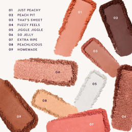 Paleta cieni Colourpop - Baby Got Peach - Pressed Powder Shadow Palette