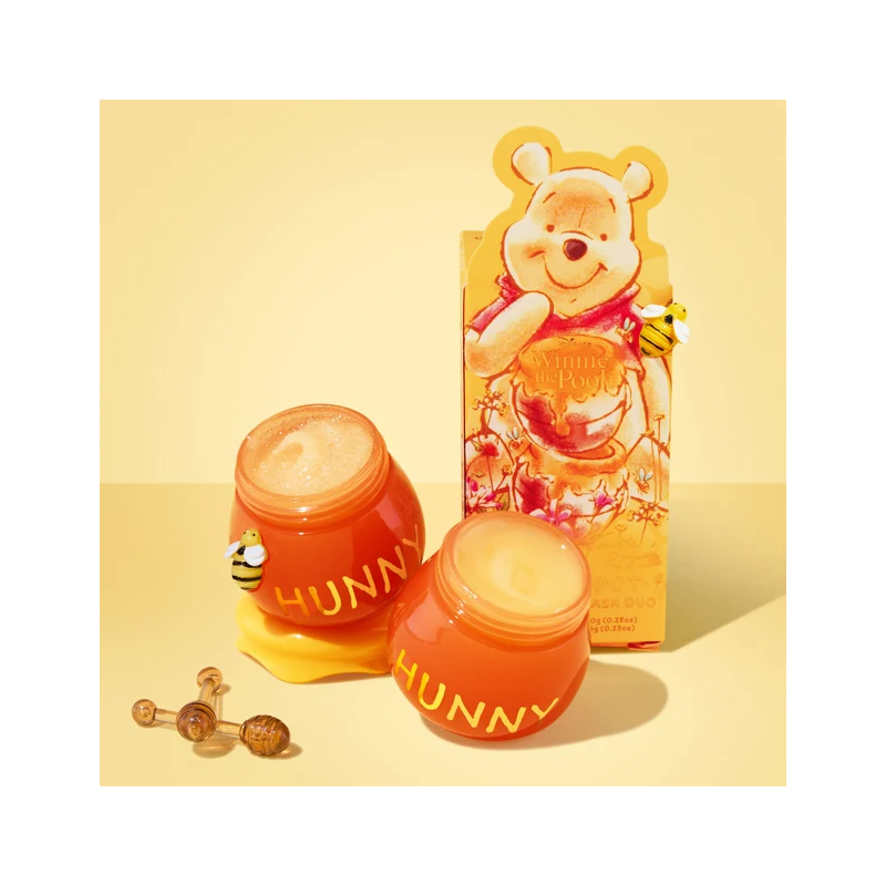 Zestaw do pielegnacji ust - Colourpop -  Hunny Pot Lip Scrub & Lip Mask Set