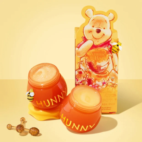 Zestaw do pielegnacji ust - Colourpop -  Hunny Pot Lip Scrub & Lip Mask Set