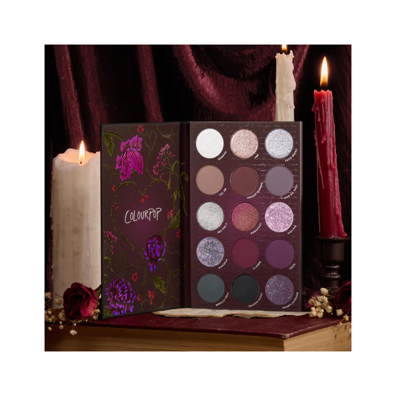 Paleta cieni Colourpop - A Shadow of Secrets - Pressed Powder Shadow Palette