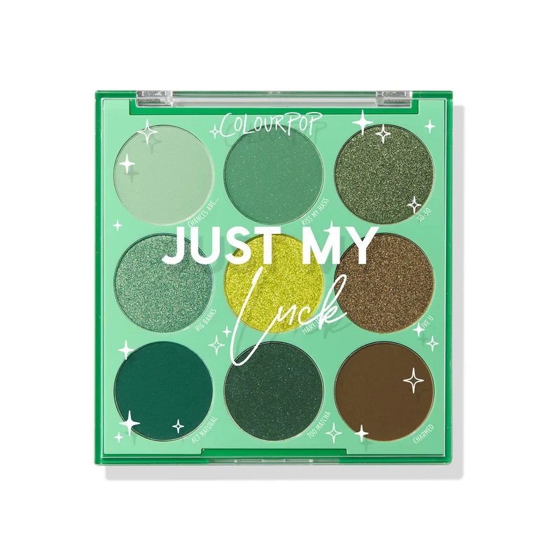Paleta cieni Colourpop - Just My Luck - Pressed Powder Shadow Palette