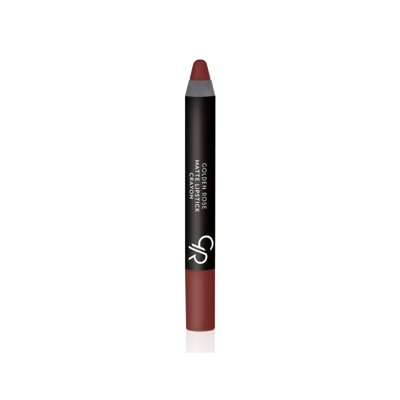 Matowa pomadka w kredce - Golden Rose -Matte Crayon Lipstick - 01