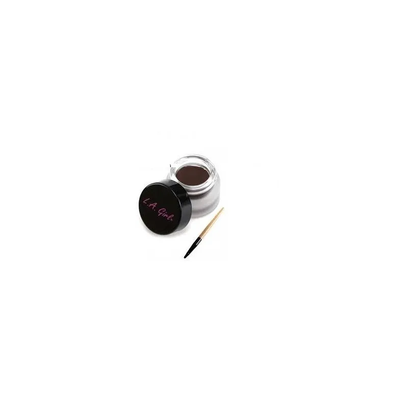 Kremowy Eyeliner - L.A Girl - Gel Liner Kit - Dark Brown