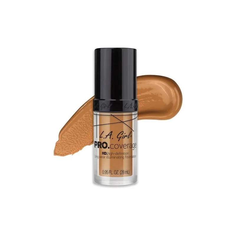 Podkład do twarzy L.A. Girl - Pro Coverage Illuminating Foundation - Warm Beige