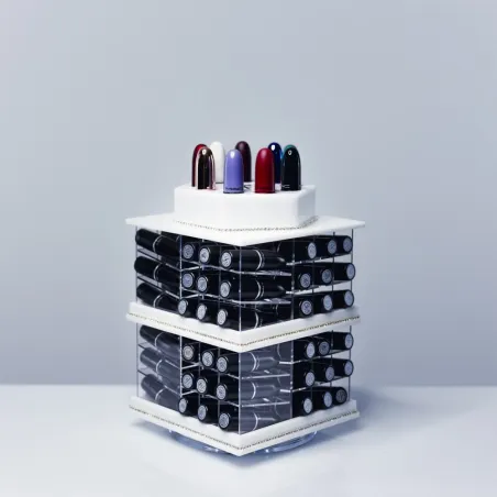 USaddicted - Original Spinning Lipstick Tower - White