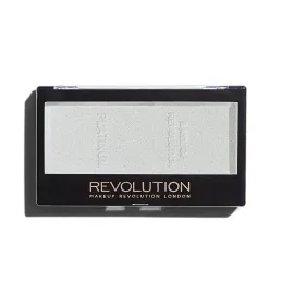 Rozświetlacz do twarzy - Makeup Revolution - Ingot Highlighter - Platinum